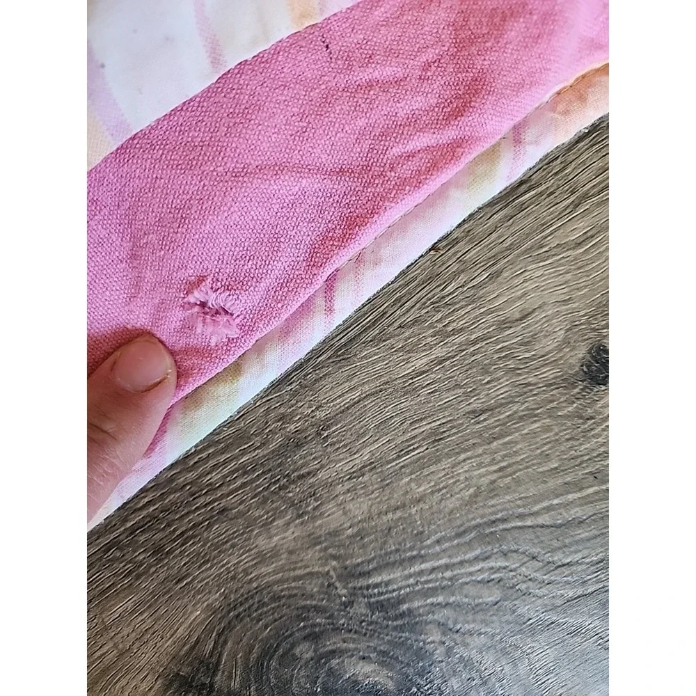 Kidsline Quilted Comforter Monkeys Pink Baby Crib Patch Blanket 42 X 34 Jungle